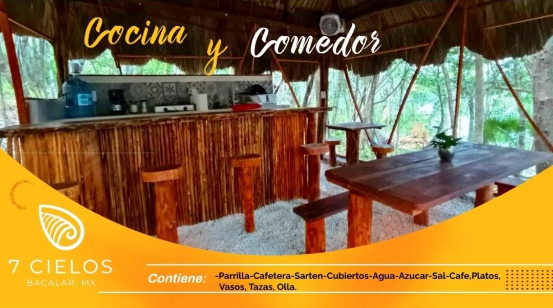 7 Cielos Bacalar. Екстериор снимка